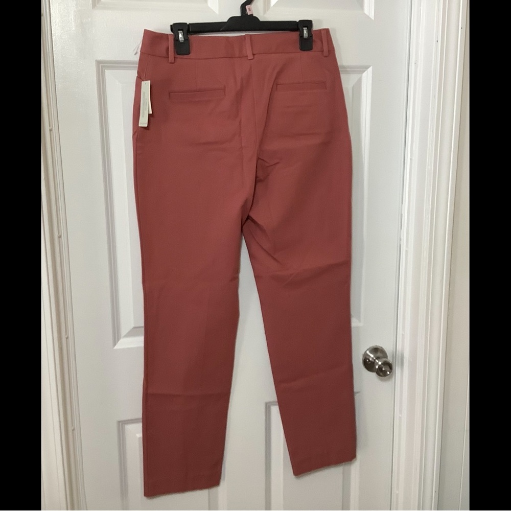 Talbots Curvy Fit Rust Pants size 10 NWT. - Picture 5 of 14